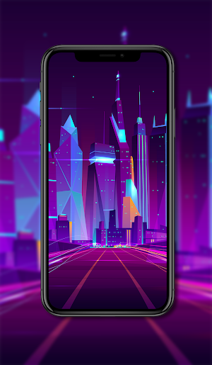 Purple Wallpaper Screenshot 3