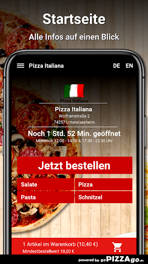 Pizza Italiana Screenshot 1