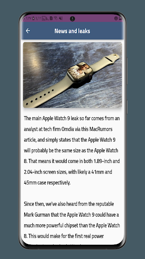 Apple Watch series 9 Guide Screenshot 2