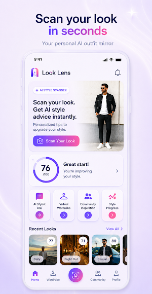 Look Lens: AI Stylist & Scan Screenshot 0