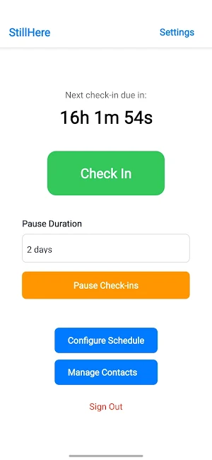 StillHere Screenshot 1
