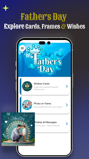 Father's Day Photo Frames 2025 Screenshot 1