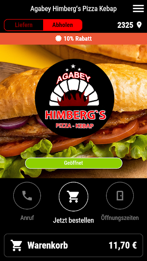 Agabey Himbergʻs Pizza Kebap Screenshot 0