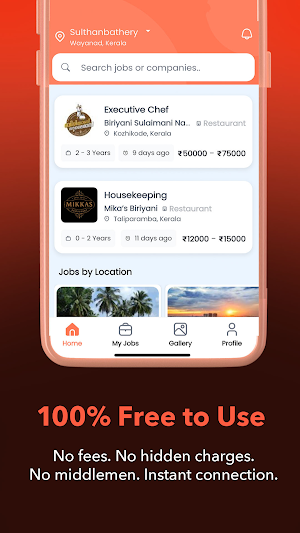 Hotelo :Restaurant, Hotel Jobs Screenshot 1