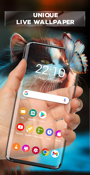 Transparent Live Wallpaper Screenshot 1