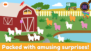Car Patrol Hide & Seek: Preschool Animals Safari Screenshot 1