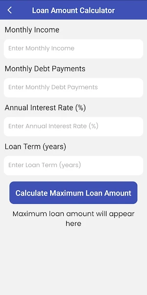 Loan Reckoner Screenshot 2