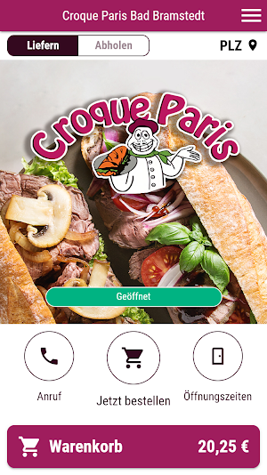 Croque Paris Bad Bramstedt Screenshot 0