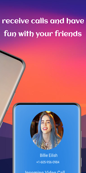 Billie Eilish - fake Call Screenshot 2