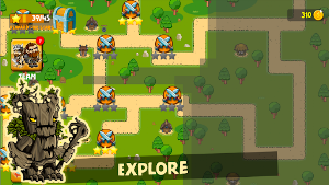 Heroes battle - tower defense Screenshot 2