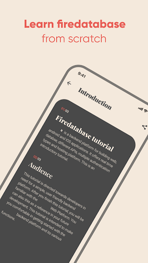 LearnFirebase Screenshot 3