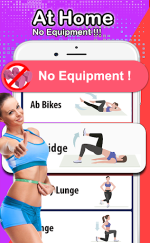 Lose belly fat at Home 30 days Screenshot 3