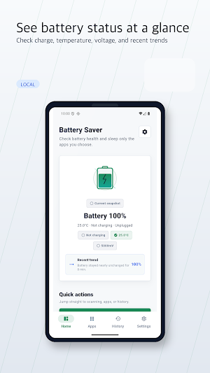 Battery Saver & App Sleep Screenshot 1