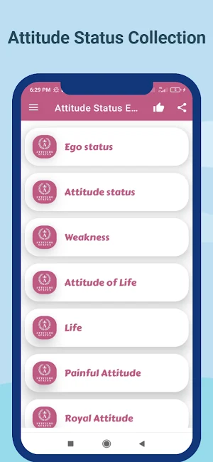 Attitude Status English Screenshot 0