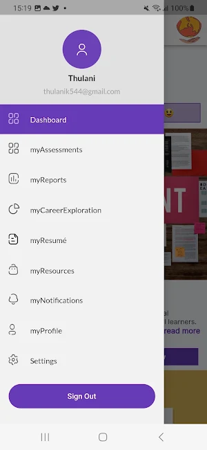 myCareerHand Screenshot 1