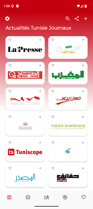 Journaux Tunisie et actu Screenshot 0