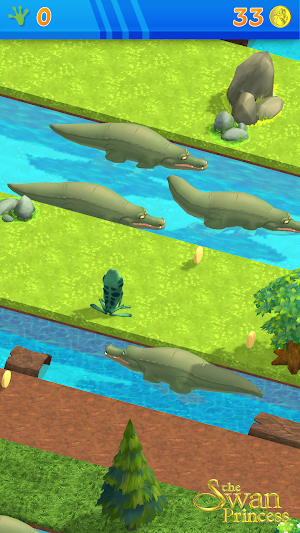 Swan Princess Gator Escape Screenshot 1