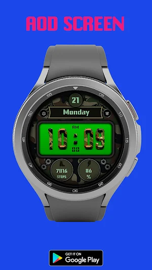 Pars Camouflage Watch Face Screenshot 2