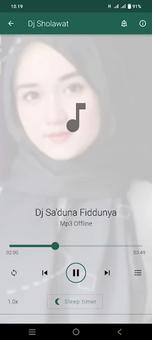 Dj Sholawat Merdu Full Bass Screenshot 0