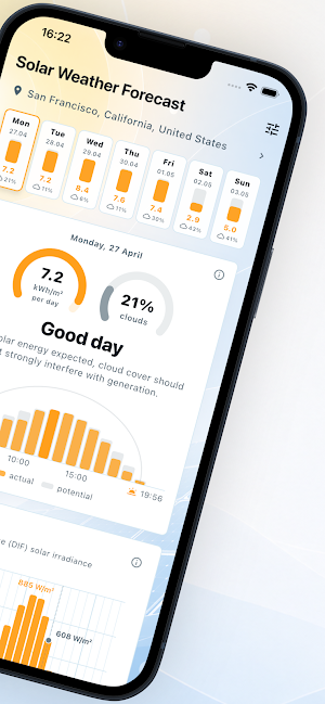 Solar Energy Forecast Screenshot 1