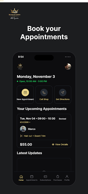 Brazilian Crown Barber Screenshot 0