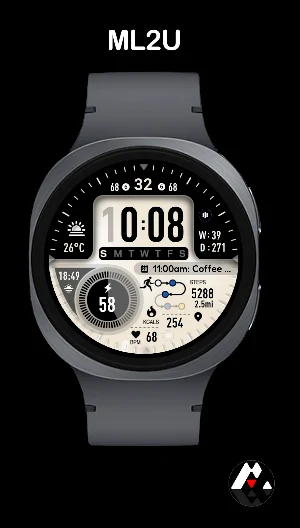 ML2U 320 Watch Face Screenshot 3
