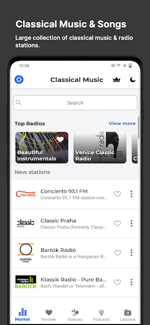 Classical Music & Songs Radio Screenshot 0