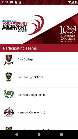 Kearsney College Events Screenshot 1