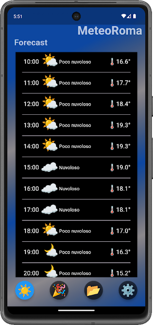 Meteo Roma: previsioni Screenshot 2
