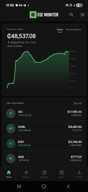 GSE Monitor Screenshot 0