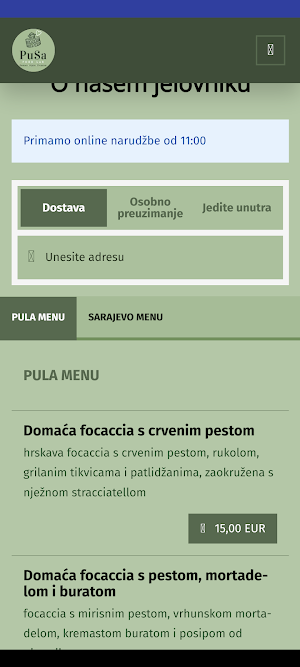 PuSa Food Lab Screenshot 0