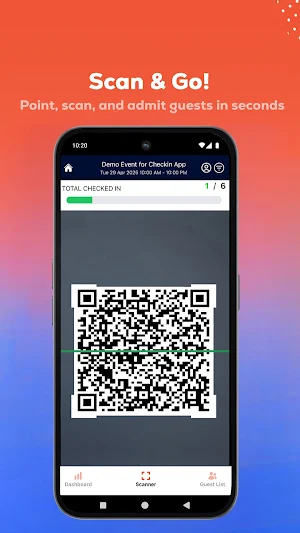 TicketKart Check-In Screenshot 3