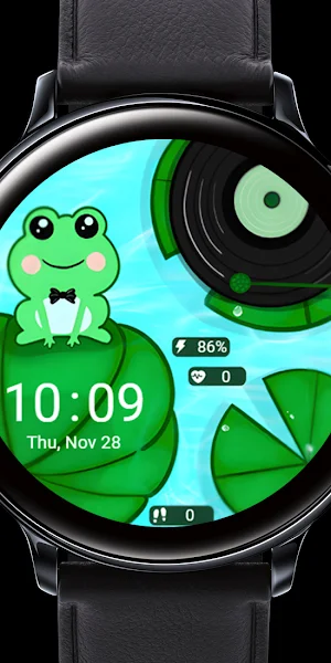 Little frog Watch Face Screenshot 0