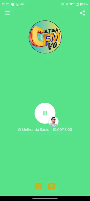 Rádio Cultura FM VG Screenshot 0
