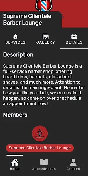 Supreme Clientele BarberLounge Screenshot 3