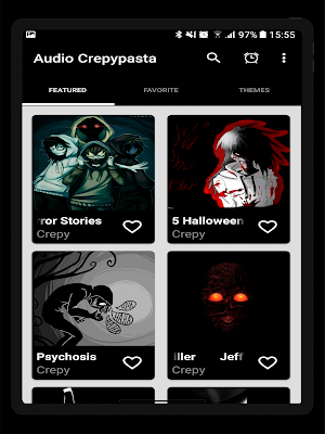 Creepypasta Audio Stories. Horror Audio Books Screenshot 3