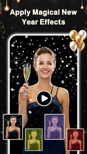 New Year Video Maker 2026 Screenshot 1