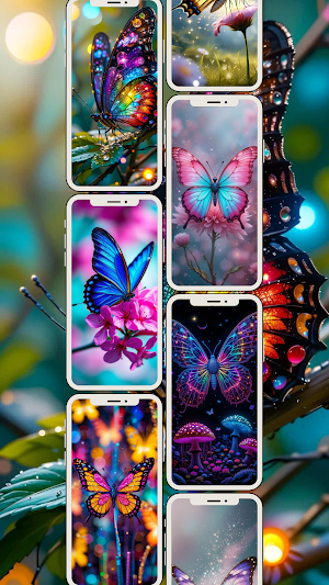 Butterfly Aesthetic Wallpaper Screenshot 2