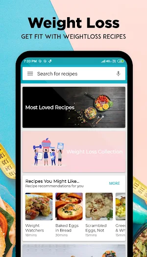 Weight Loss Recipes Screenshot 0