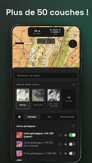 Pangée - Géosciences & cartes Screenshot 2