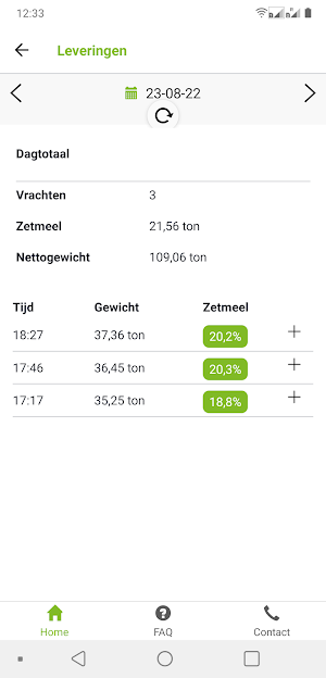 Avebe Agro Portal Screenshot 2