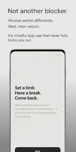 RECESS — Stop Doomscrolling Screenshot 0