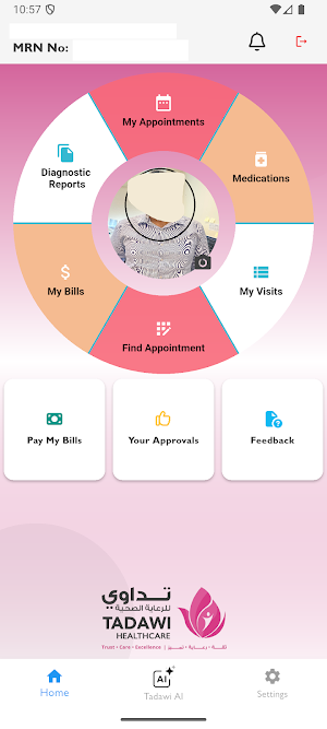 Al Tadawi Patient Screenshot 1
