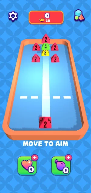 Merge Cube: 3D Block Drop game Screenshot 2