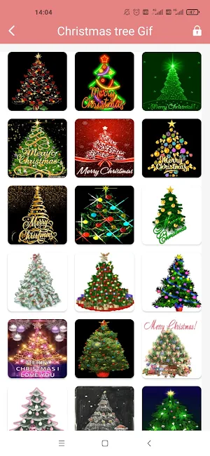 Santa Christmas Sticker & GIF Screenshot 1