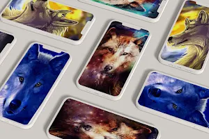 Cute Wolf Wallpaper Screenshot 0