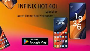 Launcher INFINIX HOT 40i Theme Screenshot 3