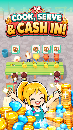 Chef Street: Idle Tycoon Screenshot 0