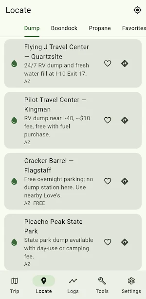 RV & VAN LIFE COMMAND Screenshot 1