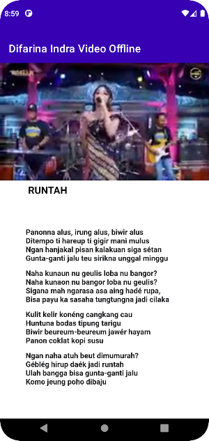 Difarina Indra Video Offline Screenshot 1